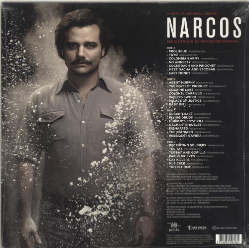 NARCOS 2LP VA サウンドトラック Original Soundtrack Narcos (A Netflix Original Series) - Sealed UK